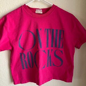 MOTHER Denim "on the rocks" tee
